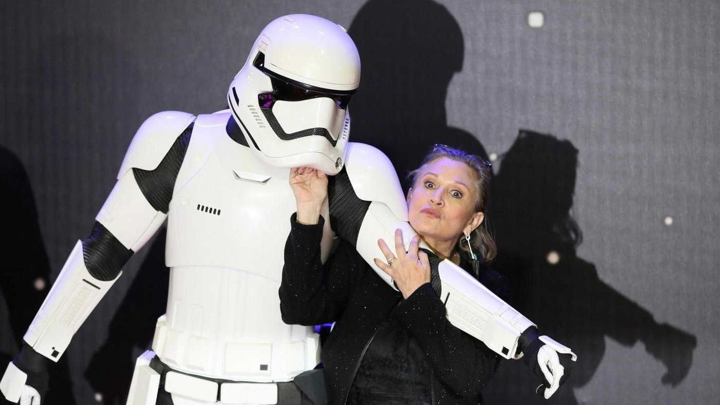 FOTO Morta Carrie Fisher, la principessa Leila di Star Wars