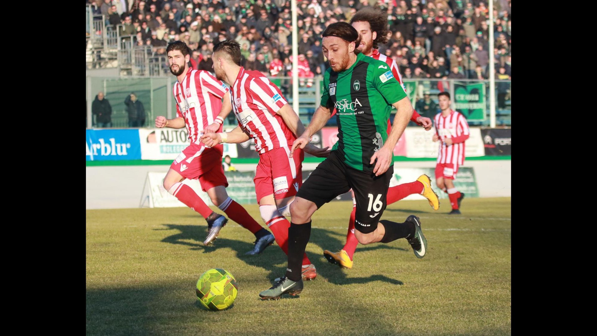 FOTO Lega Pro, cinquina del Pordenone contro il Forlì