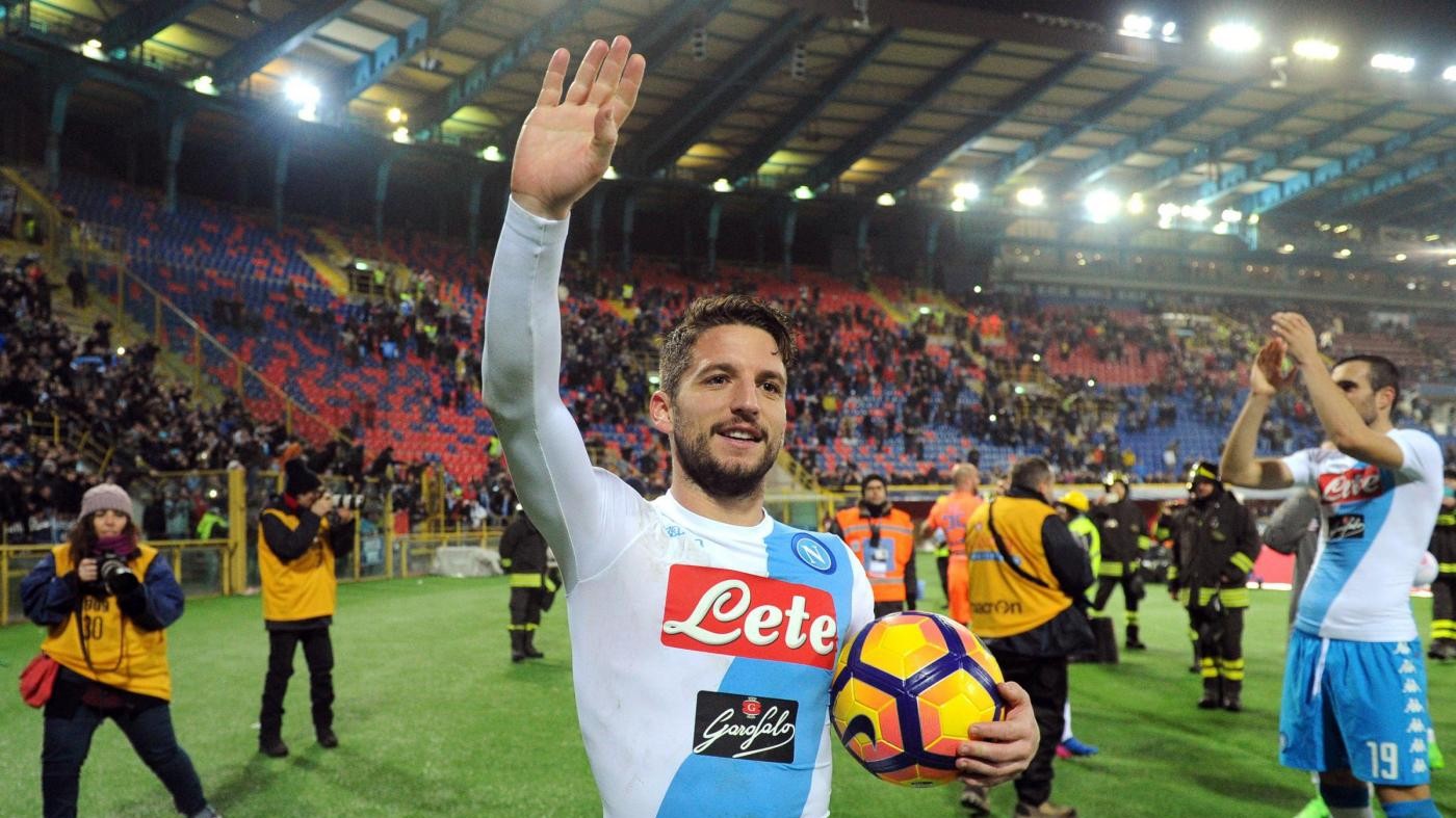 Serie A, Napoli-Genoa: 2-0, Zielinski e Giaccherini gol