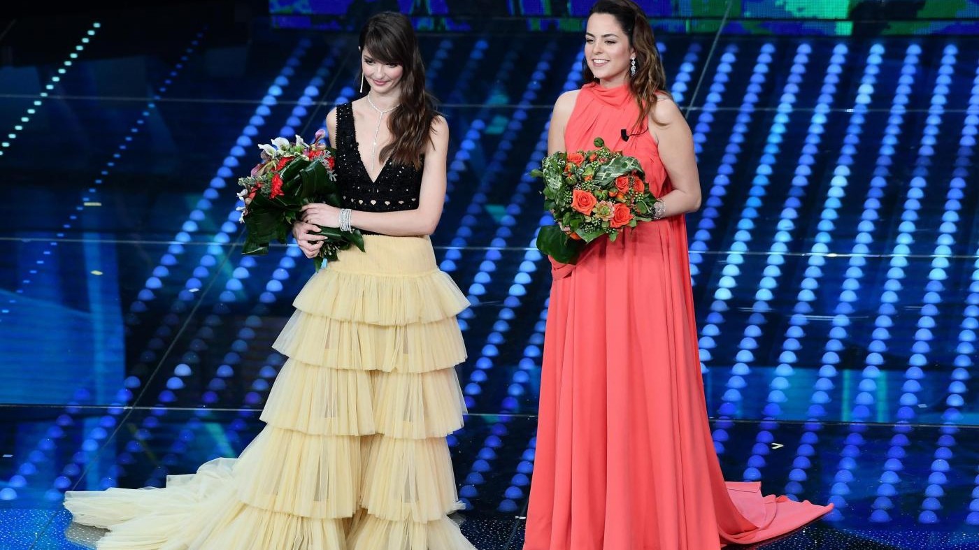 Sanremo, Tommaso Zorzi: Look Delon e Belmondo? Promosse