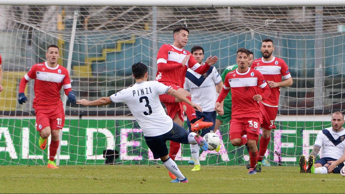 Serie B: Brescia-Pisa 1-1