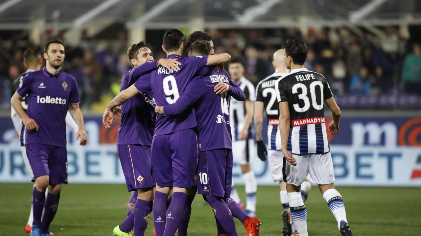 Tris all’Udinese, la Fiorentina riprende corsa per l’Europa