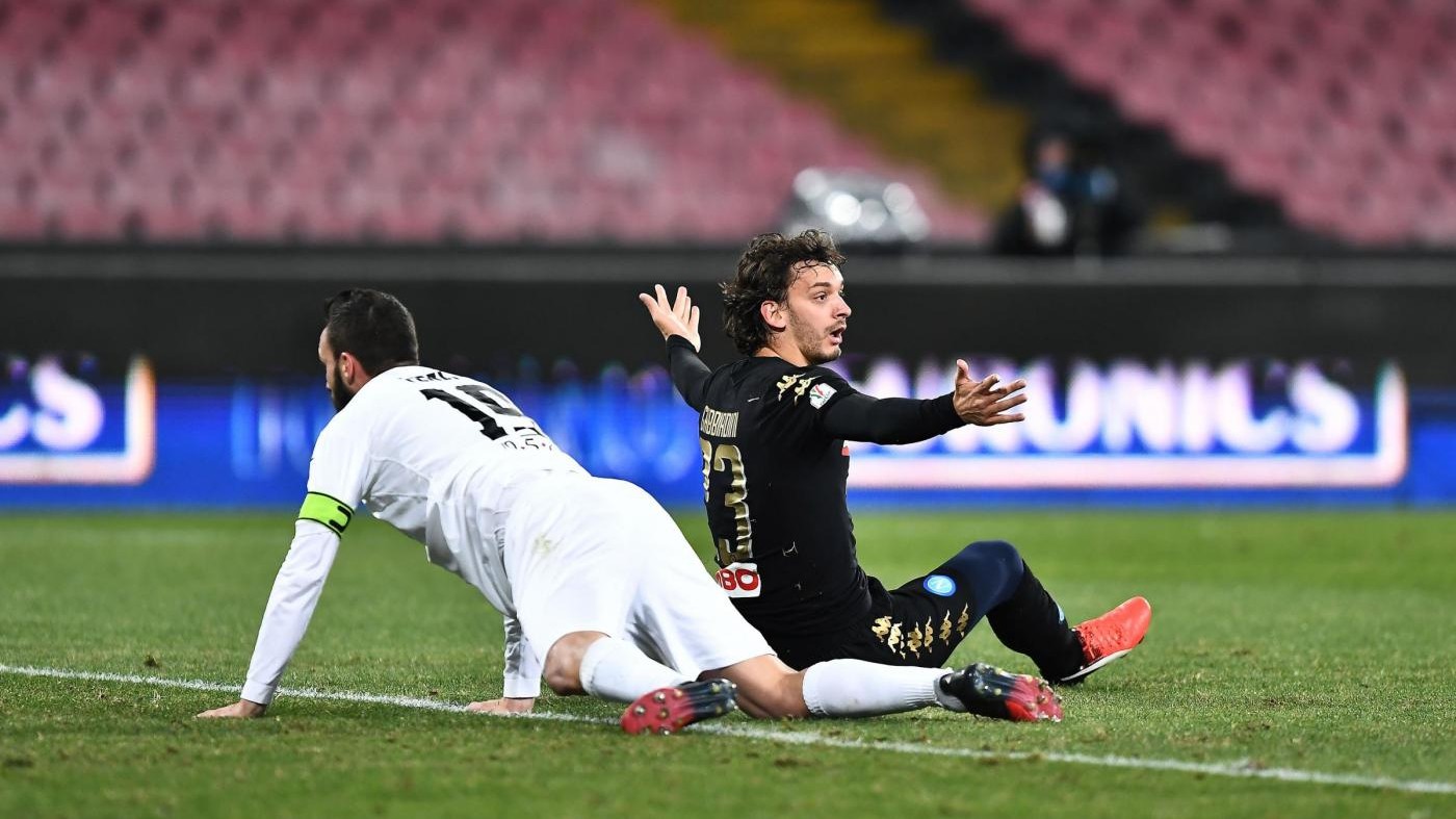 FOTO Coppa Italia, Napoli batte Spezia e va ai quarti