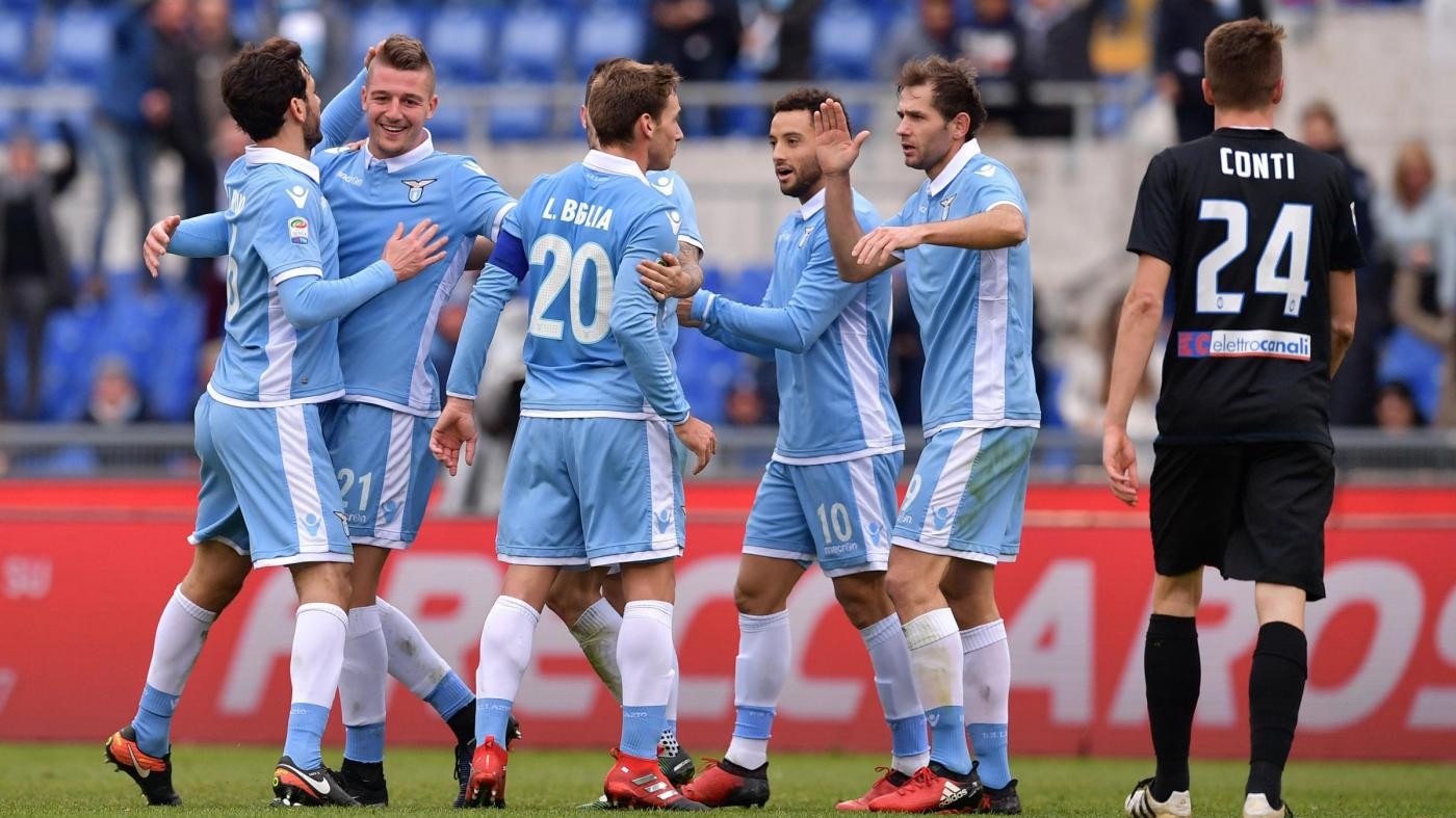 FOTO Serie A, Lazio vince 2-1 con l’Atalanta