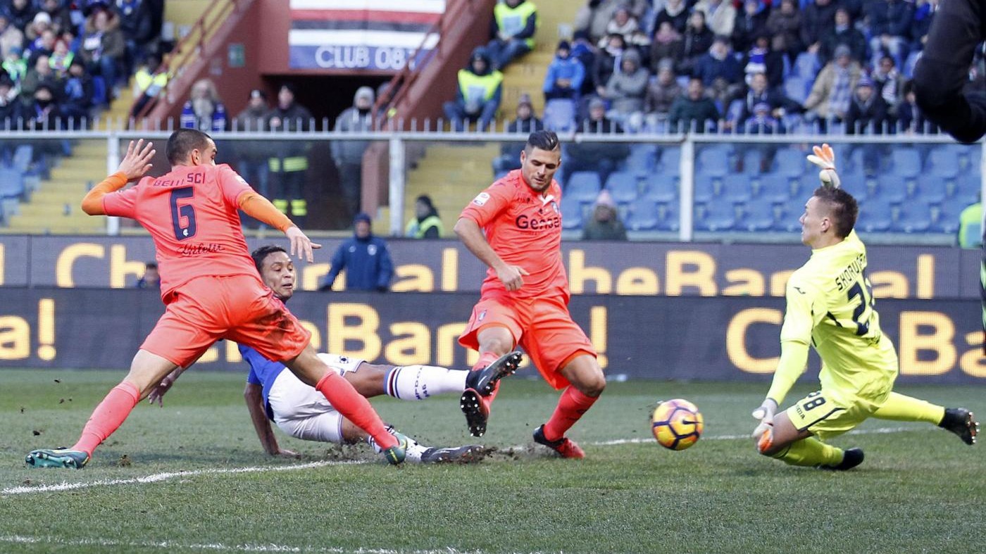 FOTO Serie A, pari tra Sampdoria ed Empoli