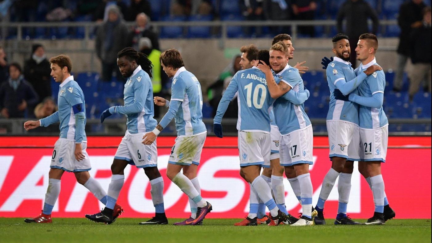 FOTO Coppa Italia, la Lazio supera il Genoa 4-2 all’Olimpico