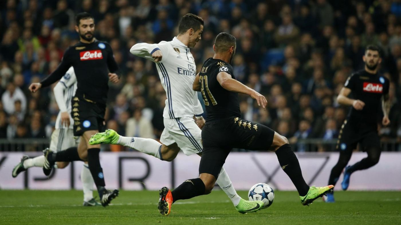 Champions, Real Madrid fa paura: Napoli cade 3-1/LIVE