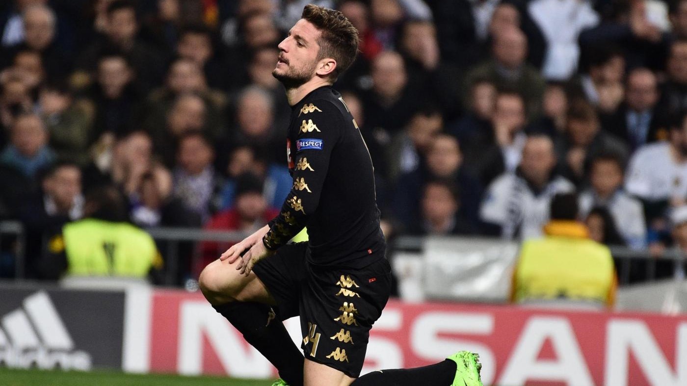 Champions, le pagelle di Real Madrid-Napoli 3-1: Mertens flop