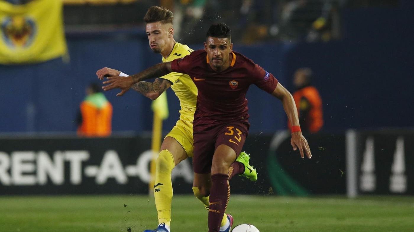 Europa League, Villarreal-Roma 0-4: tripletta di Dzeko