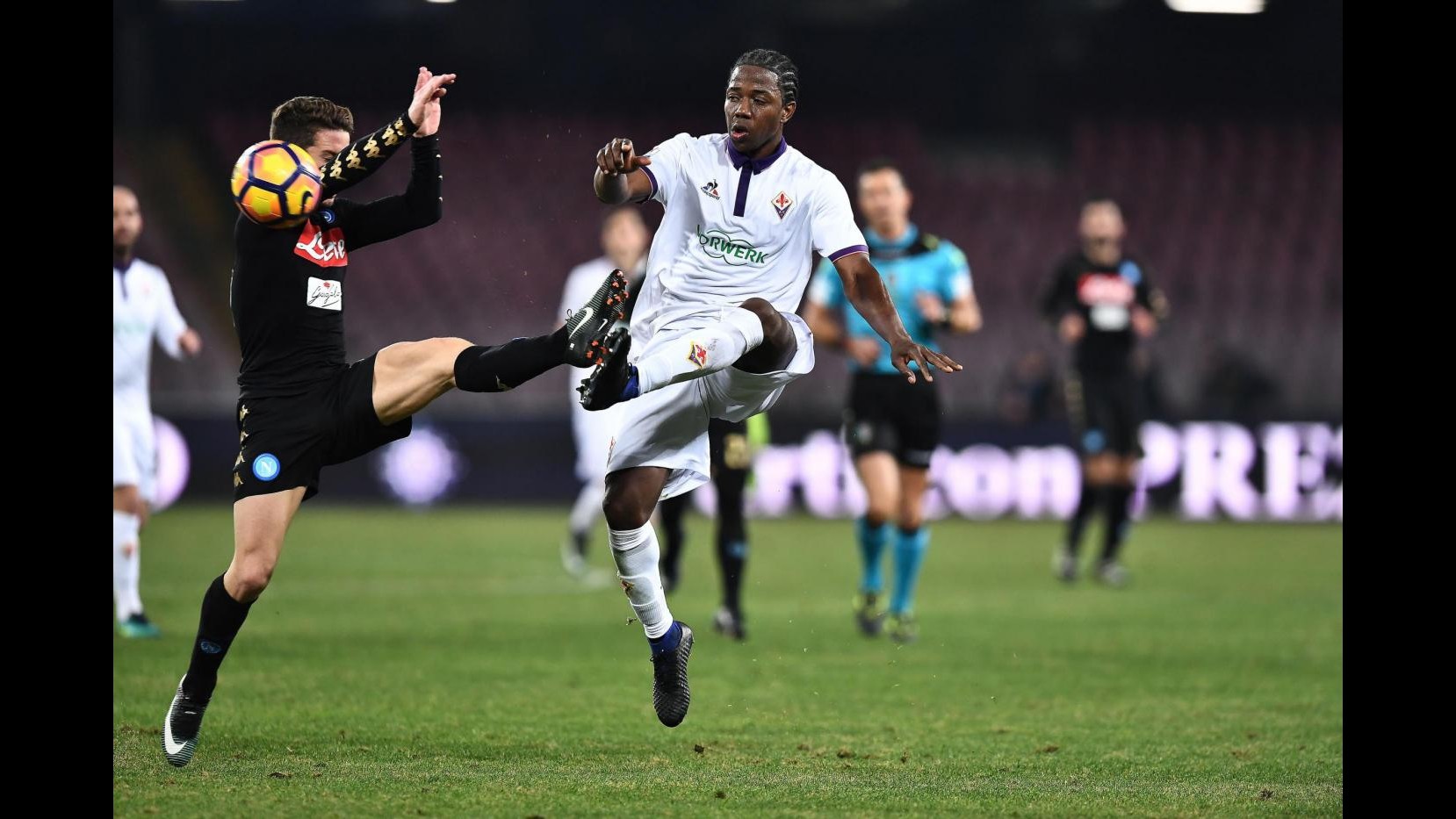 Coppa Italia, Napoli va in semifinale: 1-0 alla Fiorentina