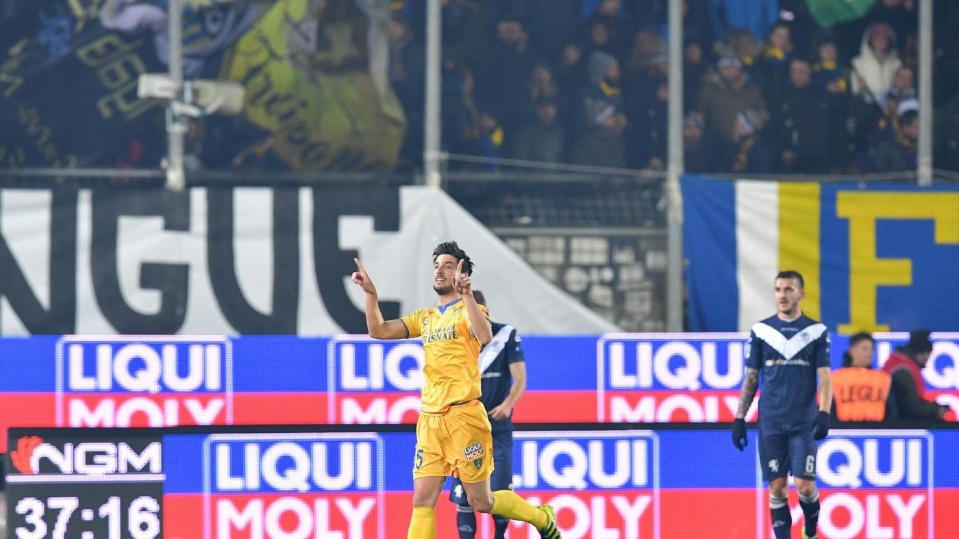 FOTO Serie B, il Frosinone batte il Brescia