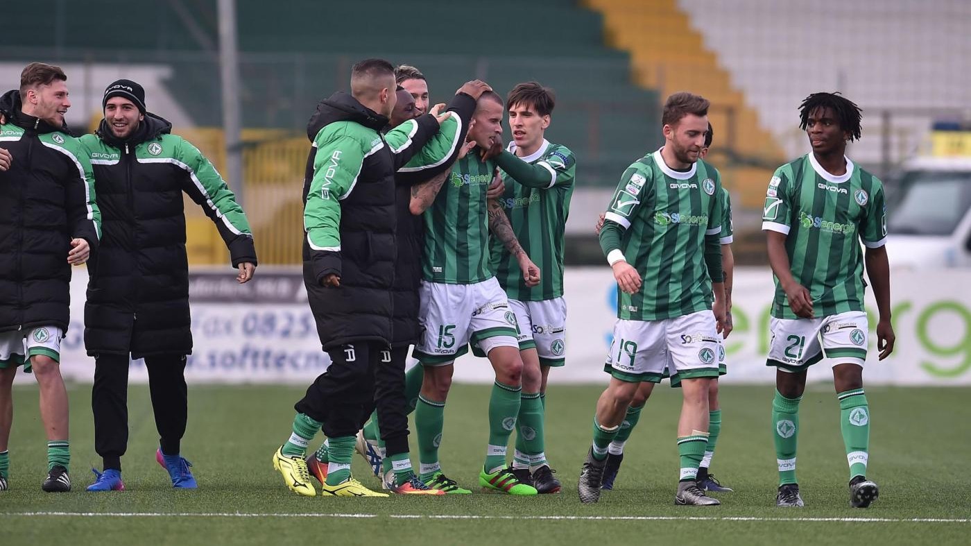 FOTO Serie B: Avellino-Virtus Entella 2-2