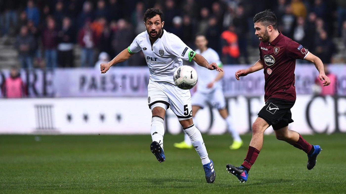 Serie B, Salernitana-Cesena 1-1