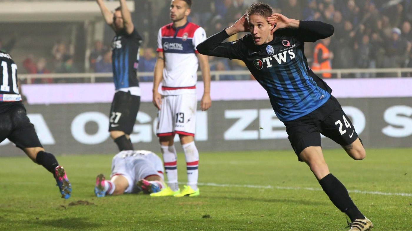 Conti stende Crotone: sogno europeo dell’Atalanta continua