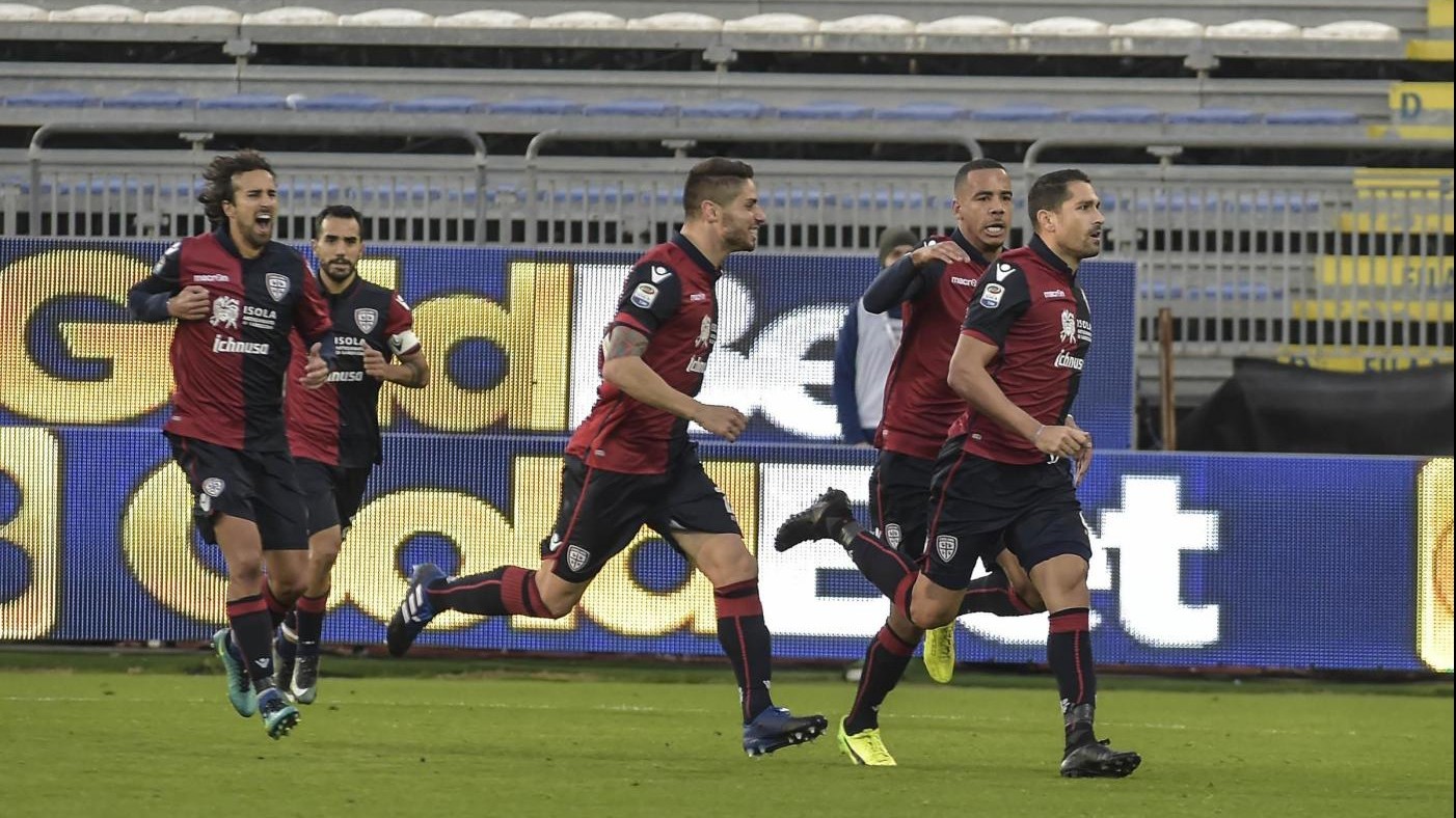 FOTO Borriello salva Cagliari nel recupero: 1-1 con Bologna