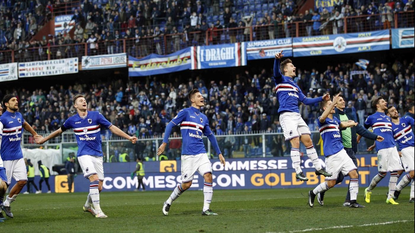 FOTO Sampdoria-Roma finisce 3-2 dopo la rimonta ligure