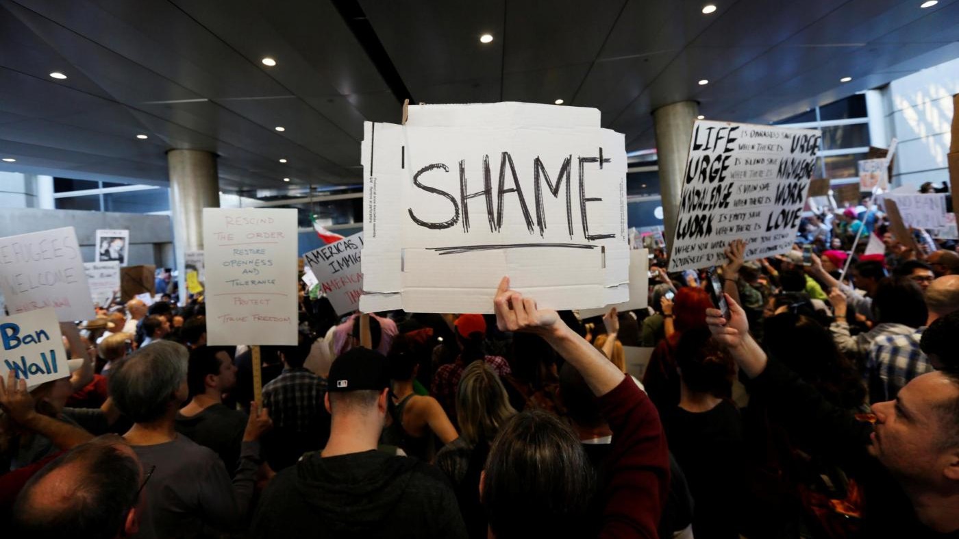 FOTO Usa, proteste contro Trump e il bando ‘anti-immigrati’