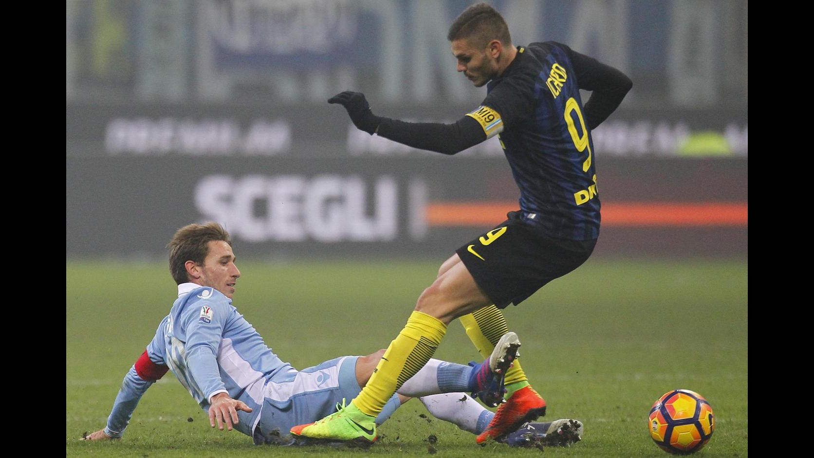 FOTO Coppa Italia, Lazio in semifinale: 2-1 all’Inter