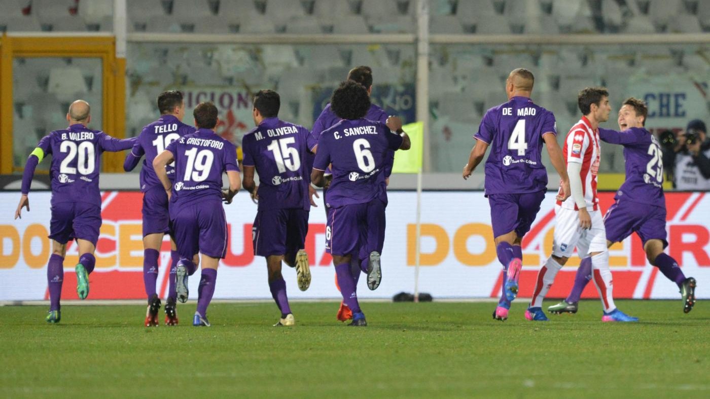 FOTO Serie A, Fiorentina batte 2-1 Pescara in trasferta