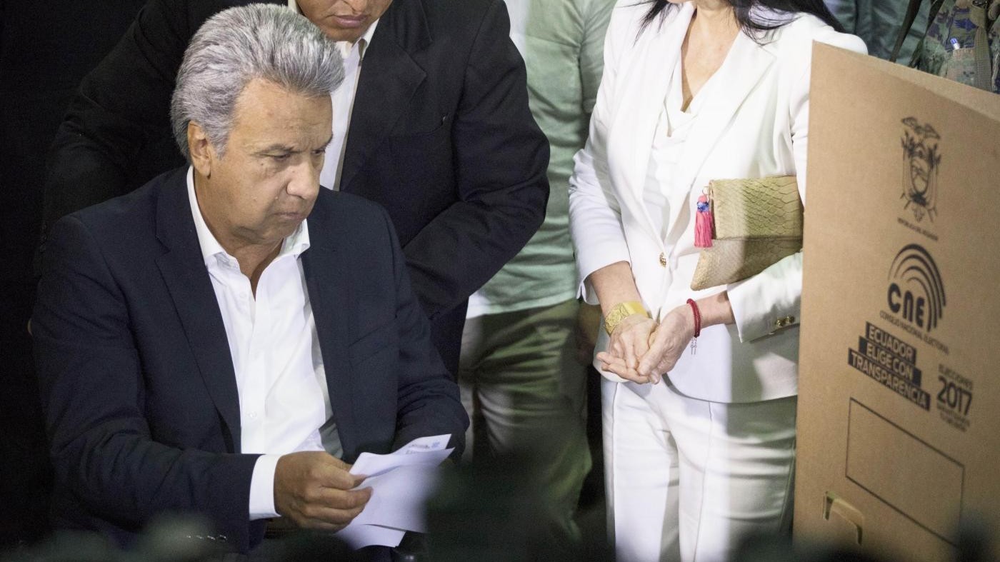 Ecuador, incertezza sul voto: Moreno è in vantaggio
