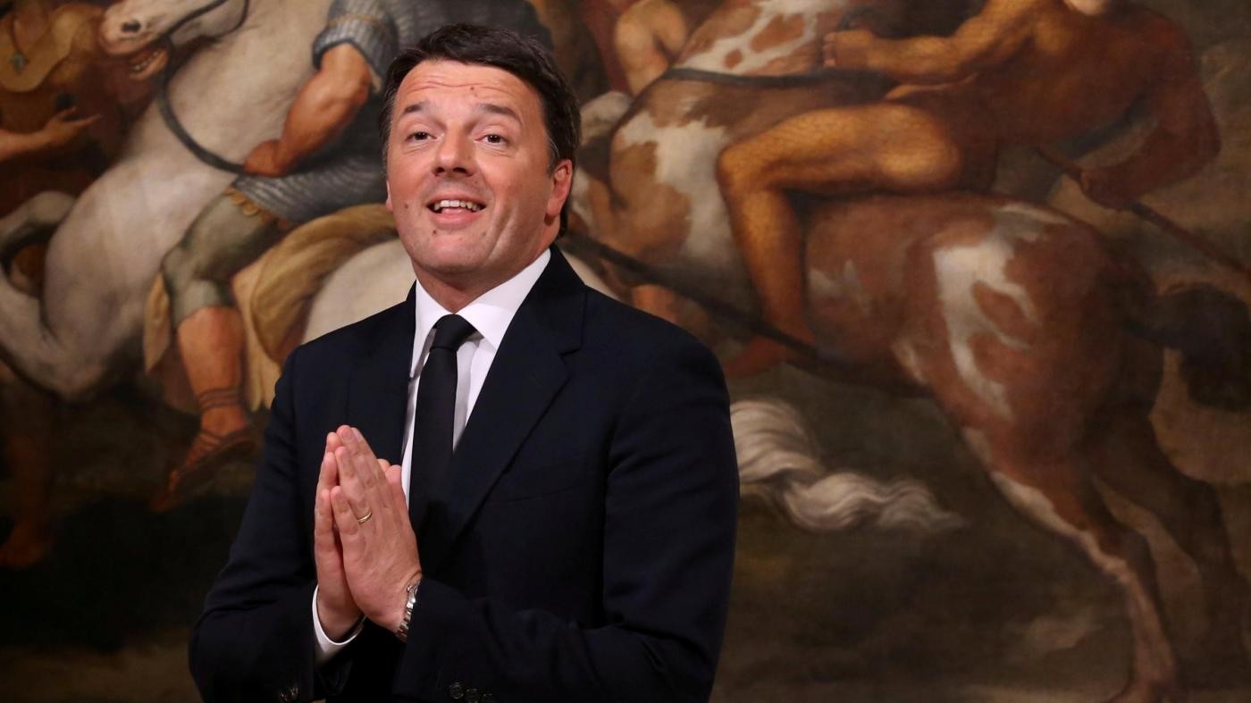 Renzi: Il Governo sta facendo cose importanti, io tifo per Italia