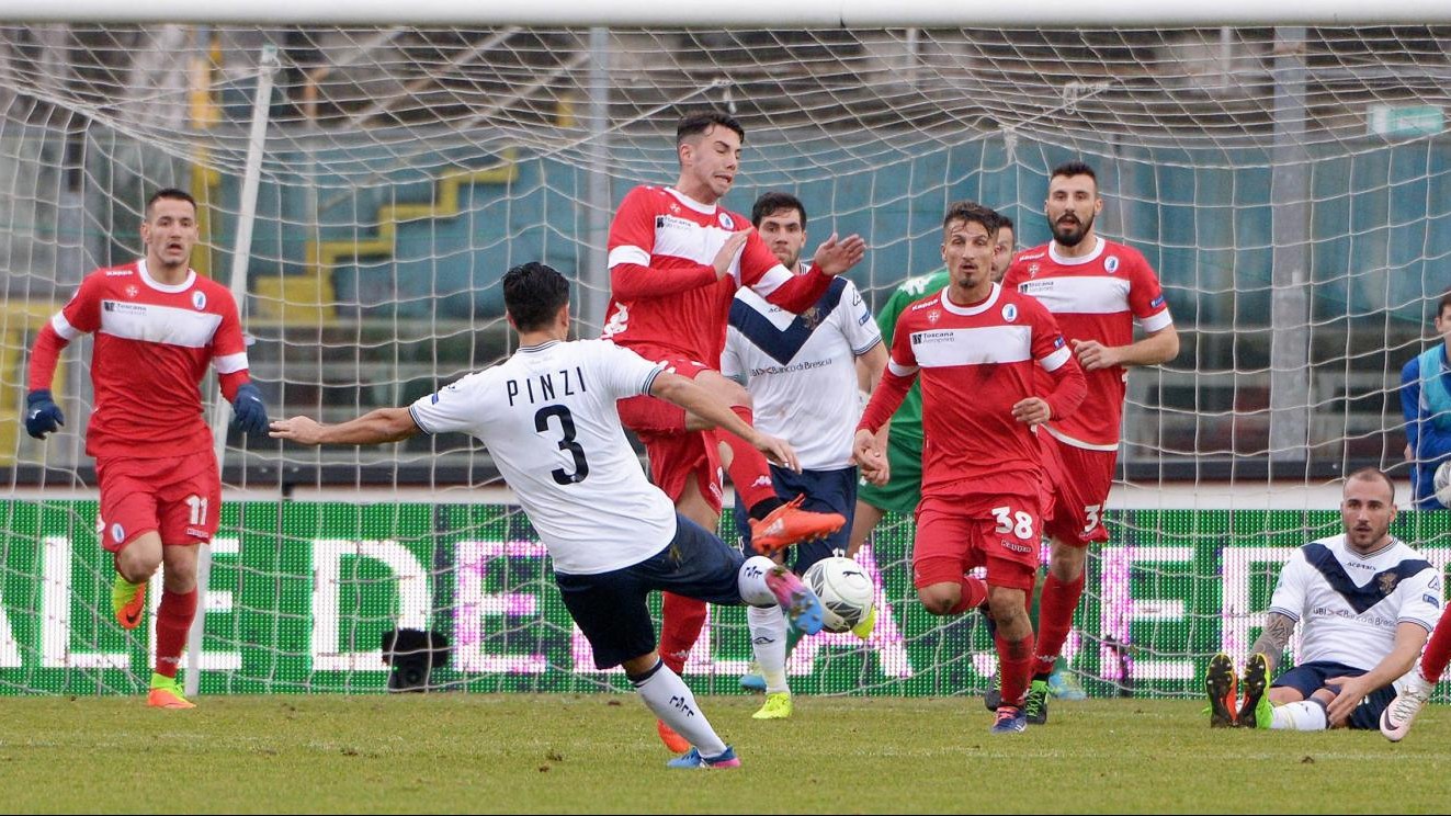 FOTO Serie B, Brescia-Pisa 1-1