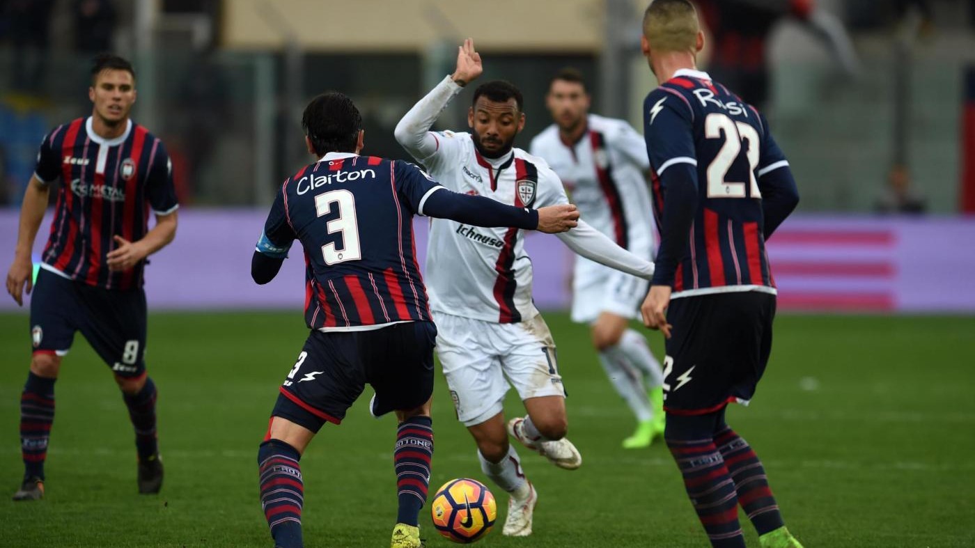 Serie A, Borriello ribalta il Crotone: Cagliari passa allo Scida