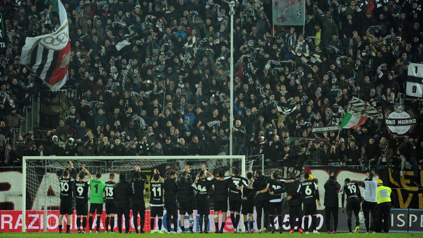 FOTO Serie B, Ascoli-Pro Vercelli 3-1 nel recupero