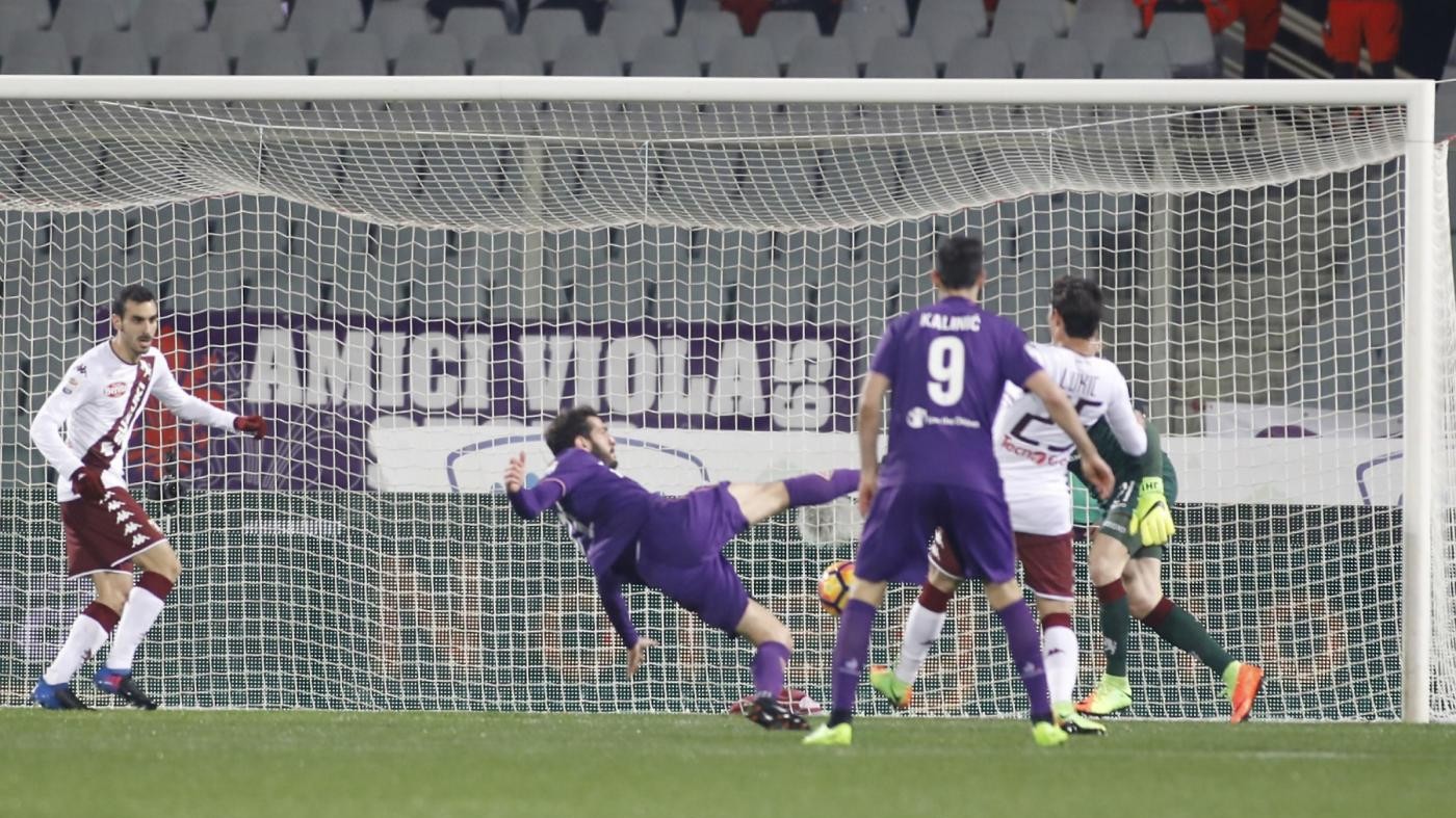 Serie A, Fiorentina-Torino 2-2: doppio Belotti rimonta i viola