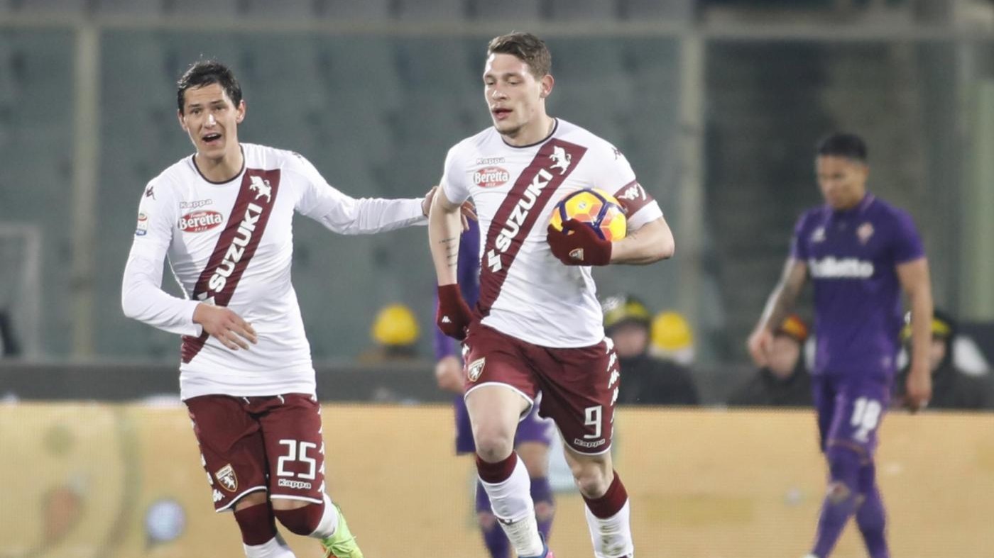 Rimonta del Toro con Belotti: contro la Fiorentina finisce 2-2