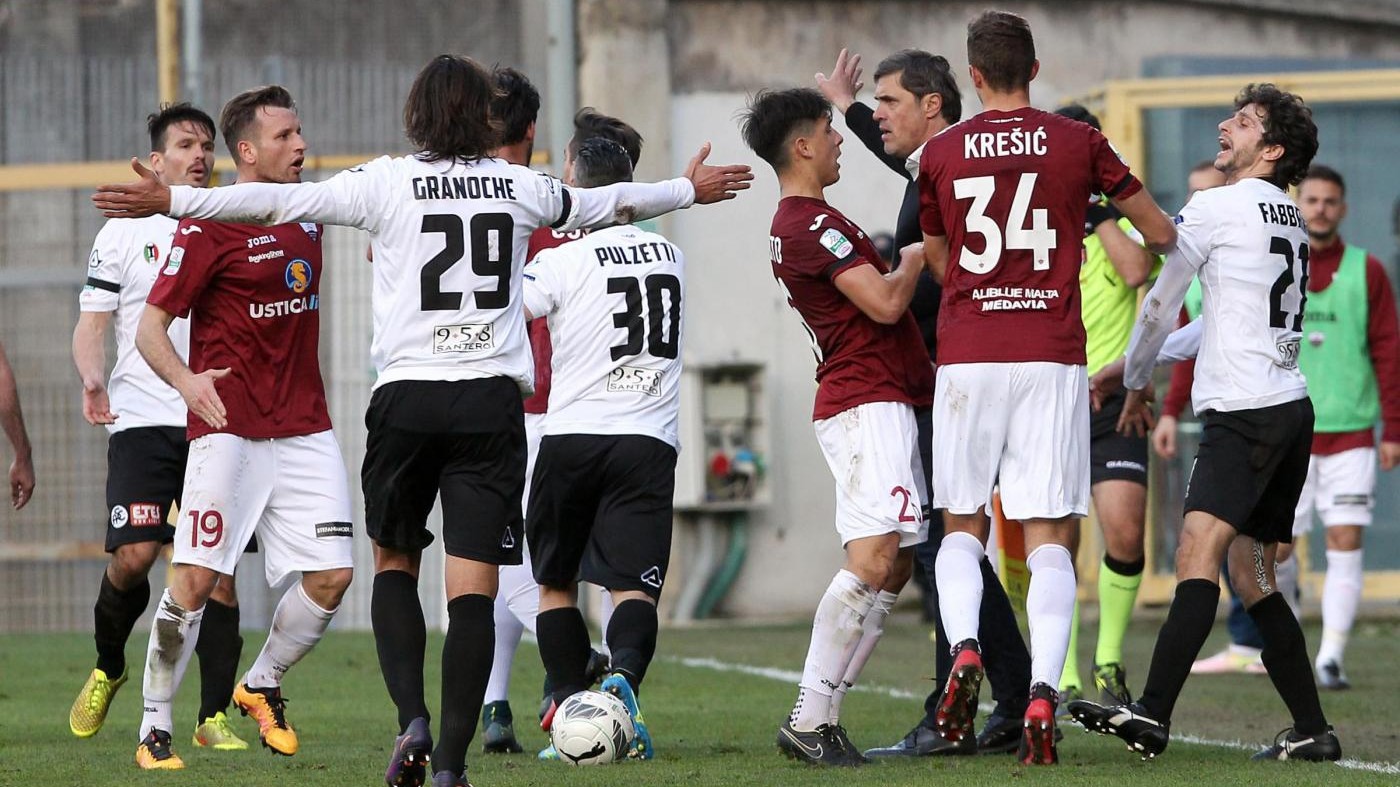FOTO Serie B, Spezia-Trapani 2-2