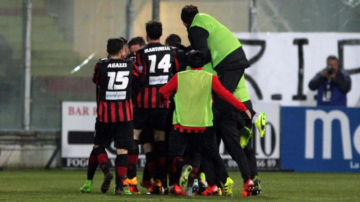 FOTO Lega Pro, Foggia batte Matera 3-1