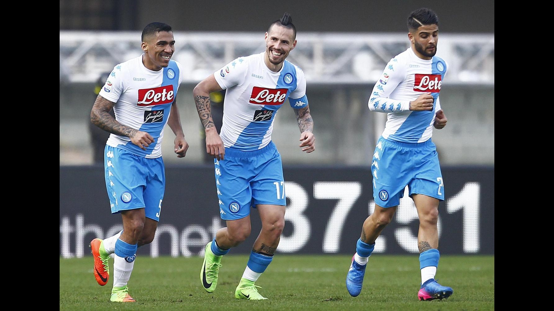 FOTO Serie A, Napoli stende Chievo 3-1 in trasferta