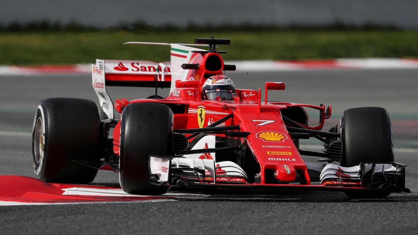 F1, test Barcellona: Raikkonen al comando, Hamilton secondo