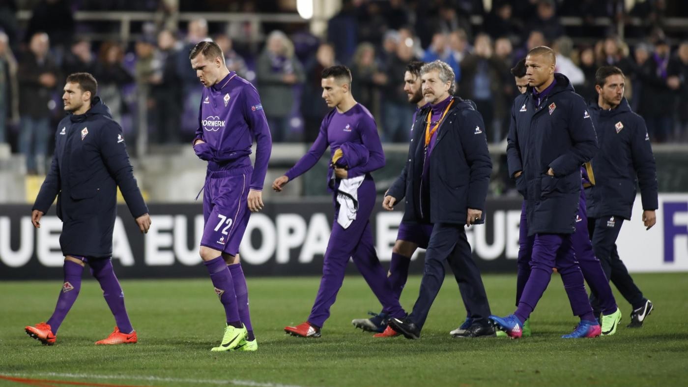 FOTO Fiorentina ko 2-4, esce dall’Europa League