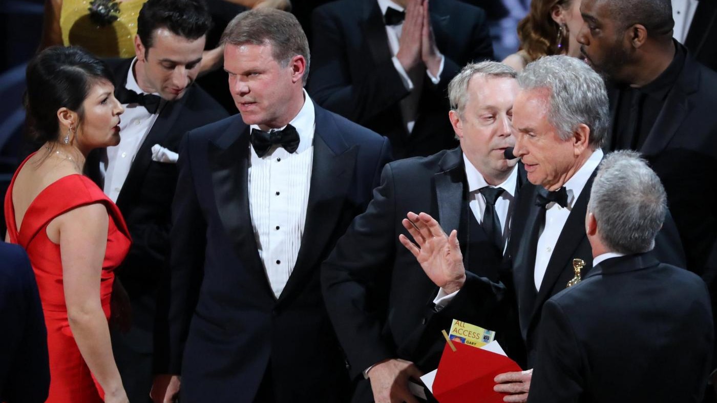Errore agli Oscar: assegnate guardie del corpo ai responsabili