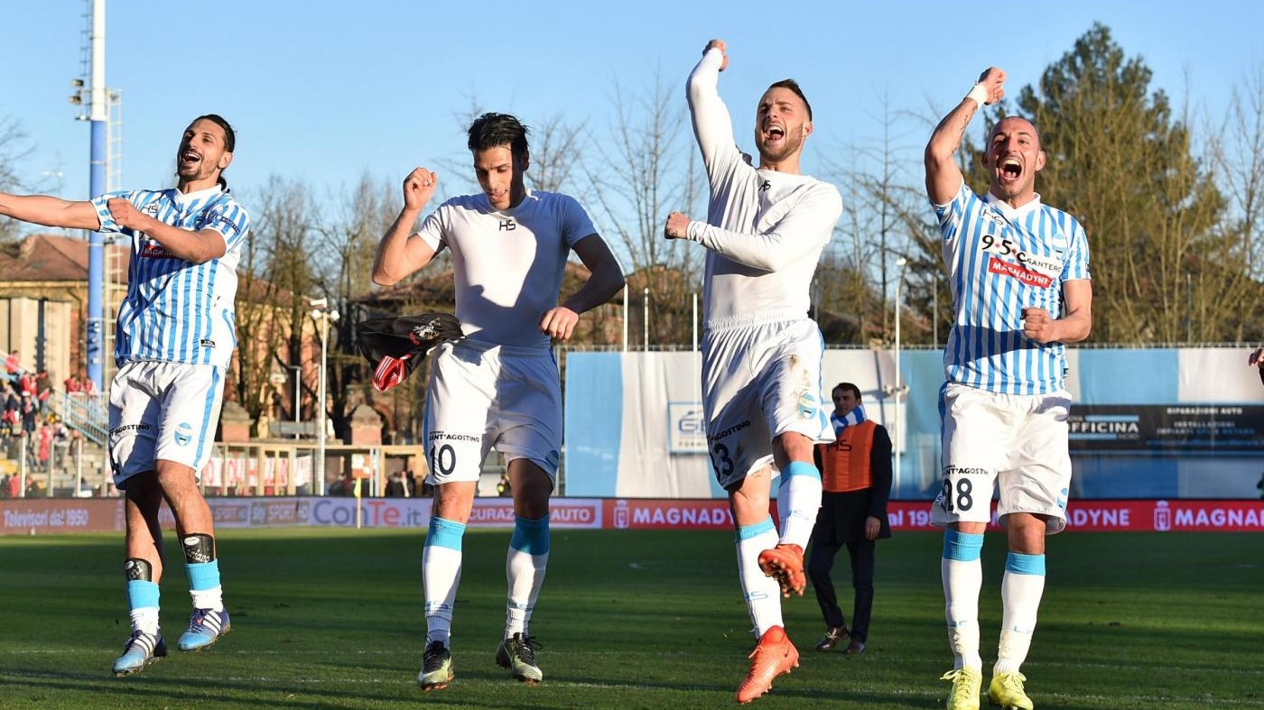 FOTO Serie B, Spal sconfigge Perugia 2-0