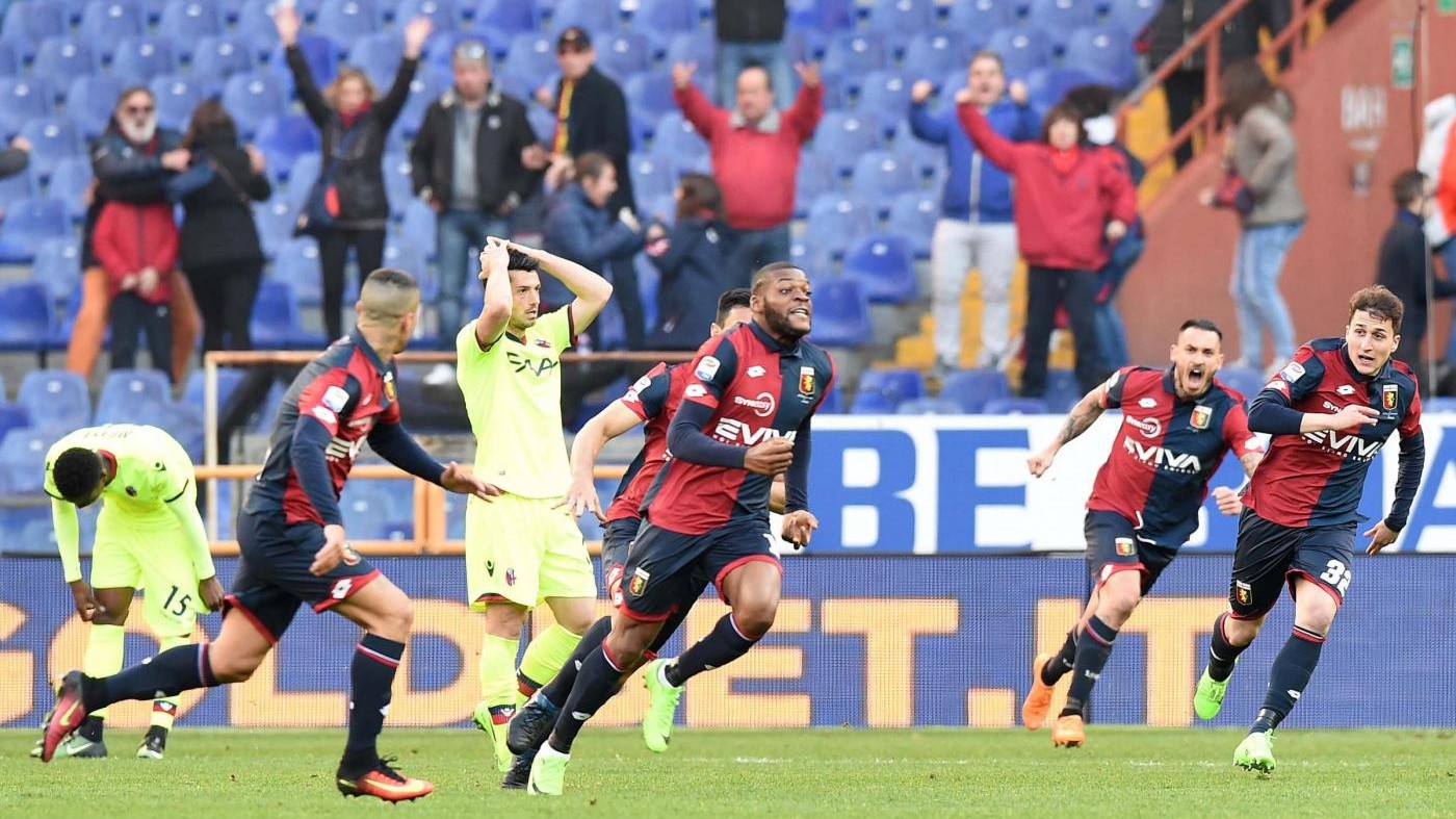 FOTO Serie A, Genoa-Bologna pareggiano 1-1