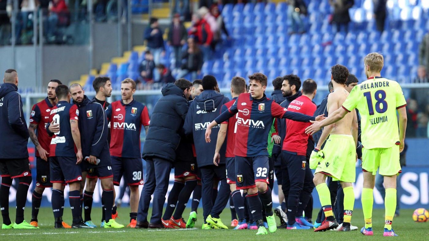 FOTO Serie A, Genoa-Bologna pareggiano 1-1