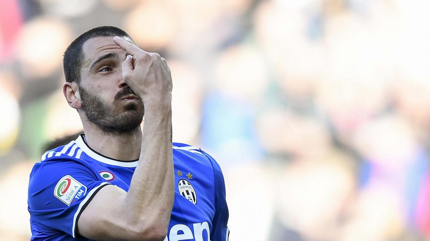 Bonucci salva la Juve contro l’ Udinese: è fuga solo a metà