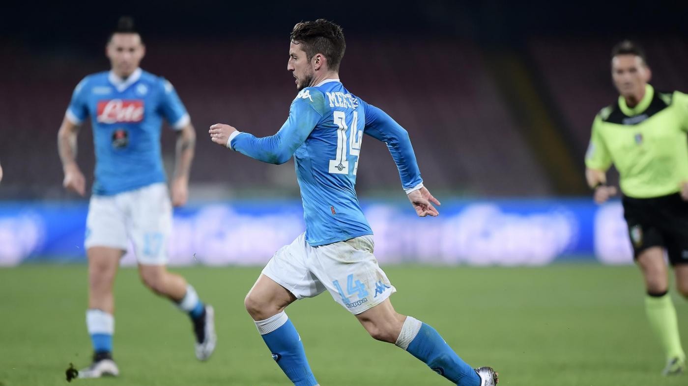 Mertens: Napoli sfortunato, peccato per i gol su palla inattiva