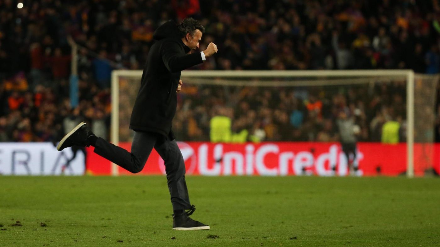 Barcellona, L. Enrique: Notte incredibile, vinta partita impossibile