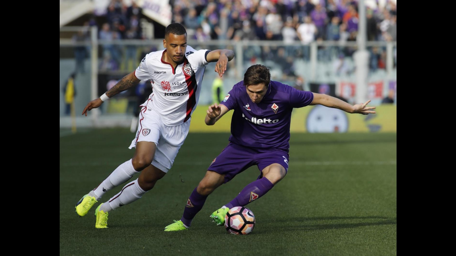 FOTO Serie A, Fiorentina si salva al 92′: Cagliari ko 1-0