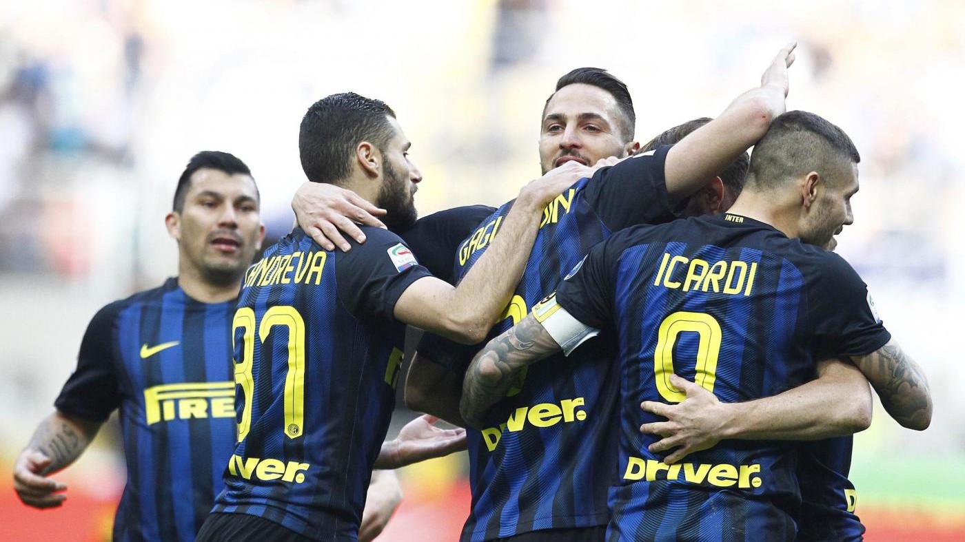 FOTO Serie A, Inter travolge Atalanta 7-1