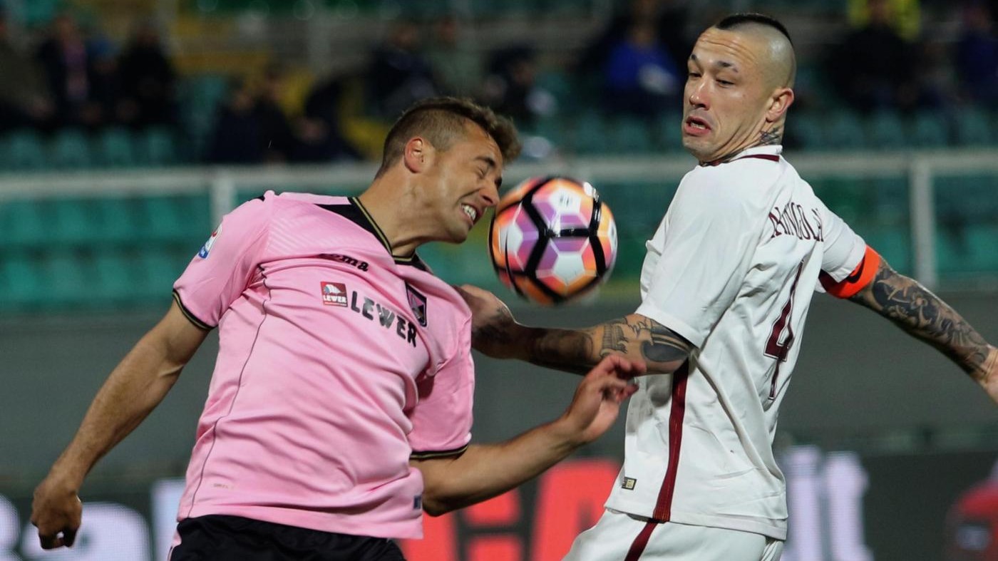 FOTO Serie A, Palermo ko 0-3: Roma ritrova la vittoria