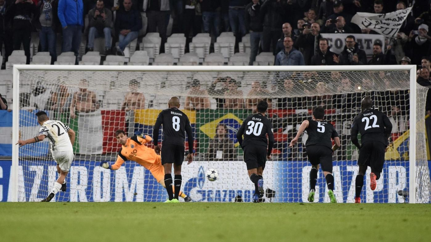 Champions, la Juve supera il Porto 1-0 e vola ai quarti