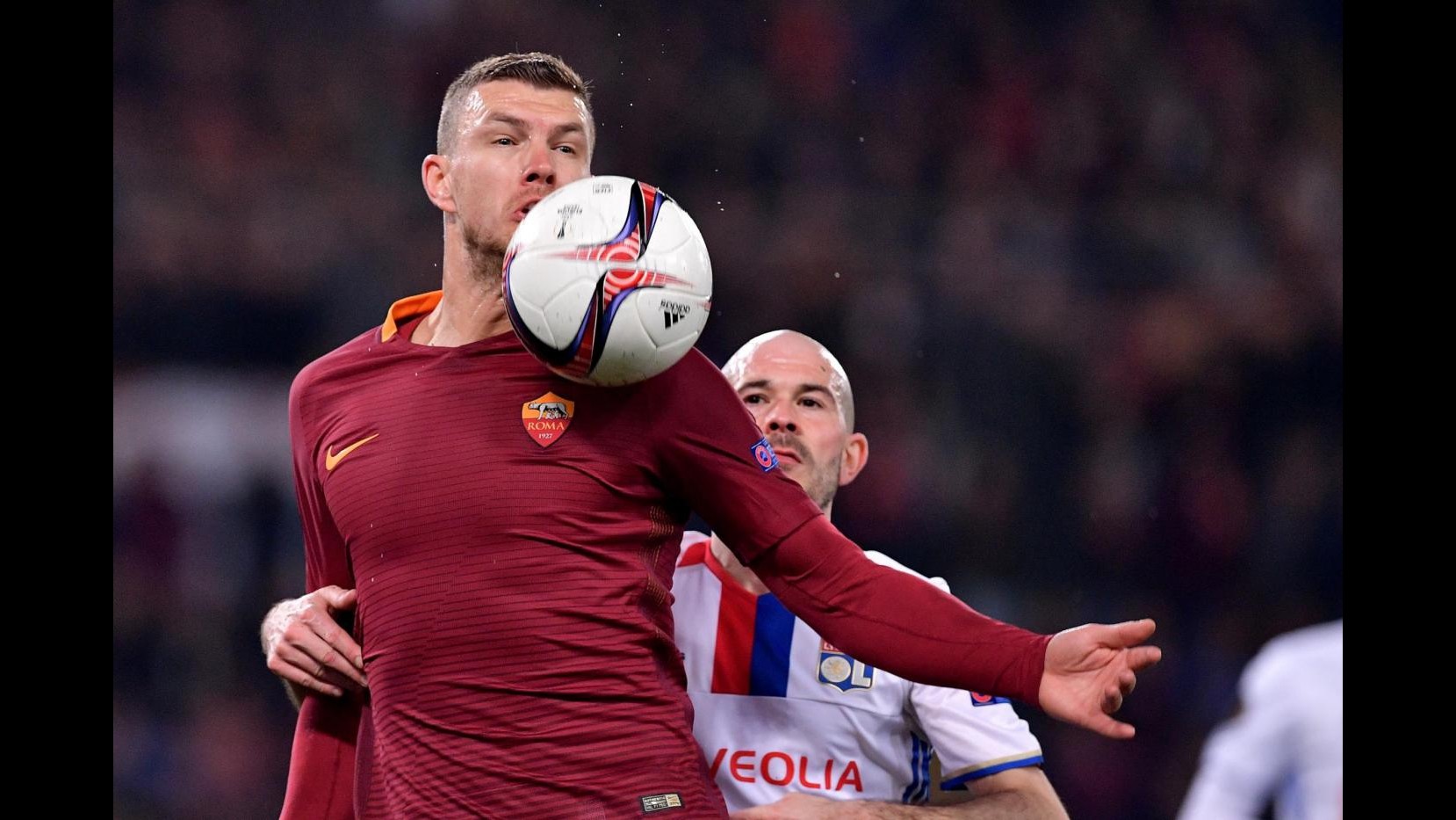 FOTO Europa League, il 2-1 della Roma non basta: Lione ai quarti