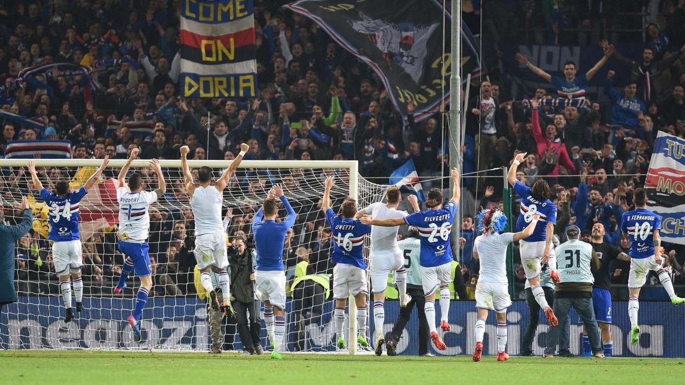 Muriel stende Genoa: per la Samp storica doppietta derby