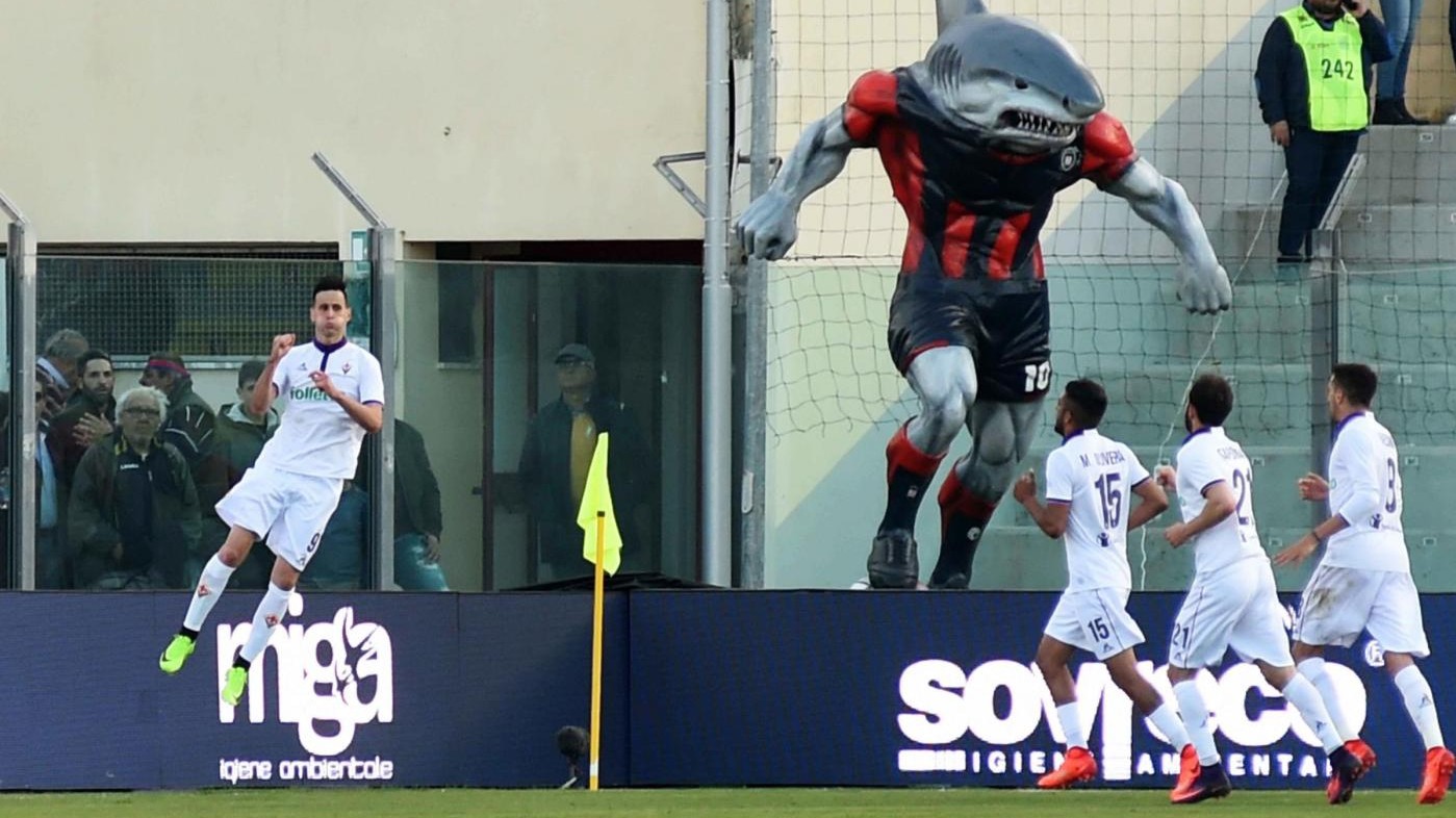 FOTO La Fiorentina vince al fotofinish: 1-0 al Crotone