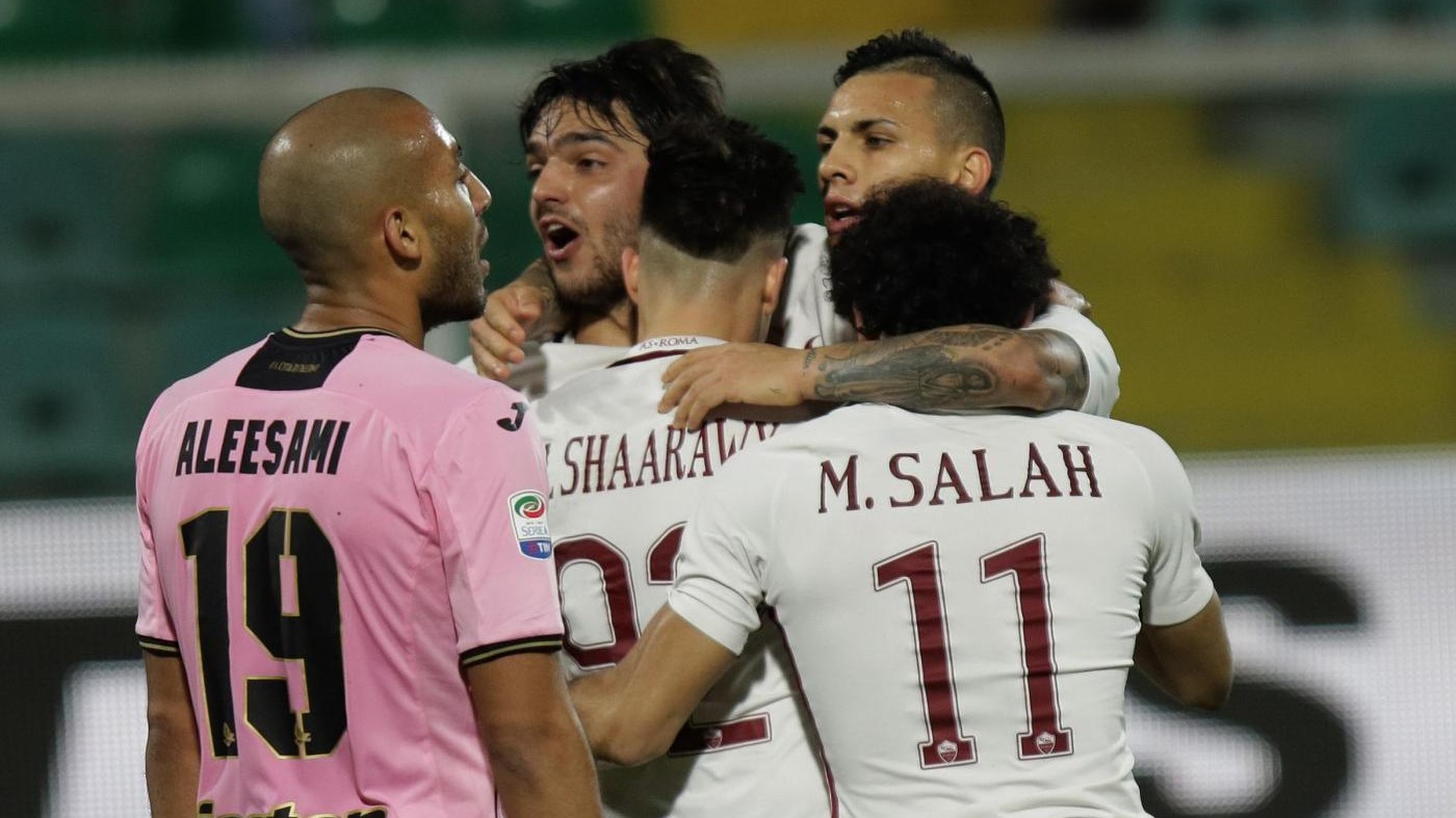 Serie A, Roma cala il tris: Palermo ko 0-3